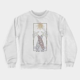 Surfboards No. 05 (designed by HeiArts) Crewneck Sweatshirt